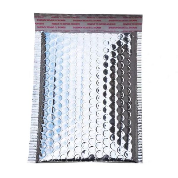 Buy Durable Metallic Bubble Wrap Envelopes , Custom Printed Bubble Envelopes at wholesale prices