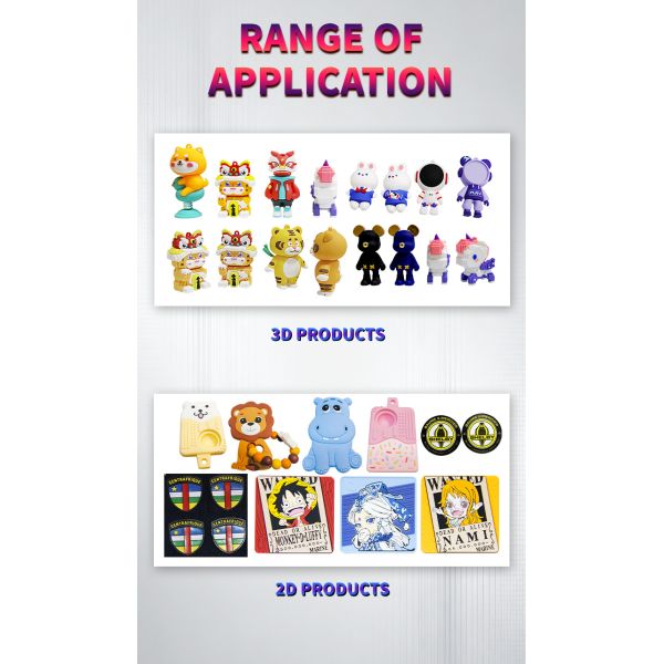 12 Colors Silicone Label Dripping Machine for Making PVC 2D 3D Trademark Logo Patch