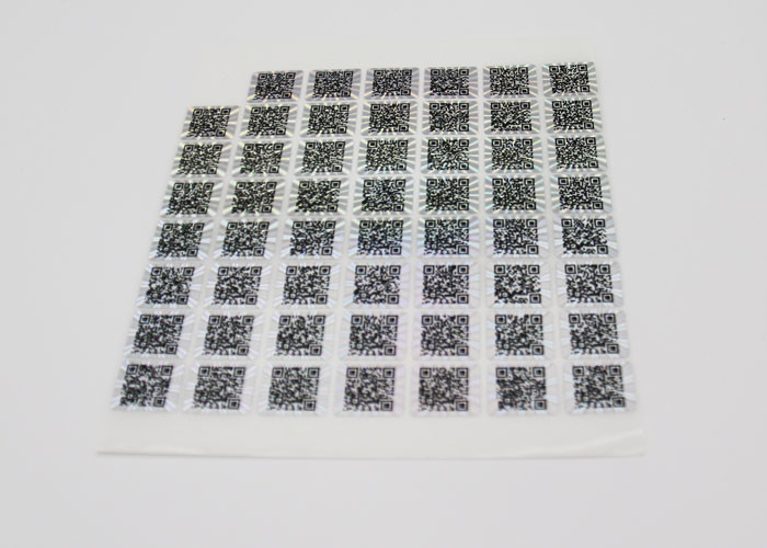 China Anti - Counterfeiting Laser Sticker Paper Heat Sensitive With Gradient Effect on sale