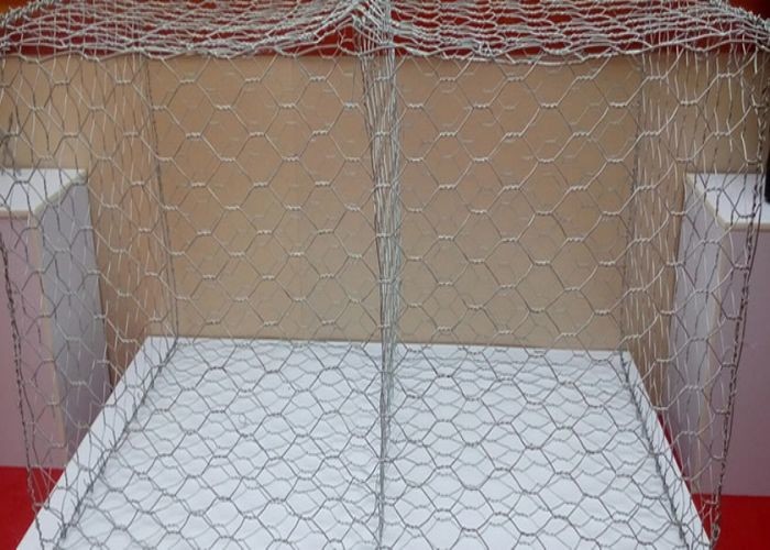 Hexagonal Double Twisted 2.7mm Welded Gabion Wire Baskets