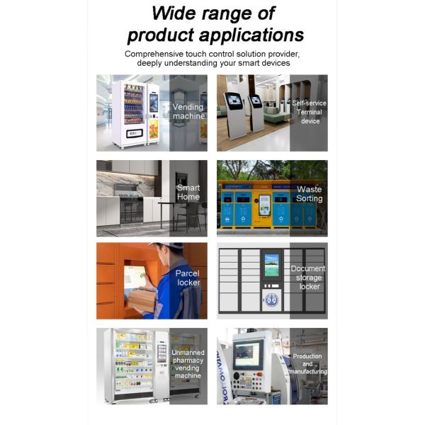 Industrial 21.5 Inch RS232 All-In-One Computer IP65 Waterproof I3 I5 J1900 CPU Outdoor High-Brightness Industrial PC