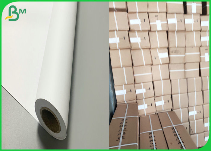 Plotter Paper Matt 80gsm 61cm x 50m A1 A2 Inkjet Plotter Uncoated Paper 