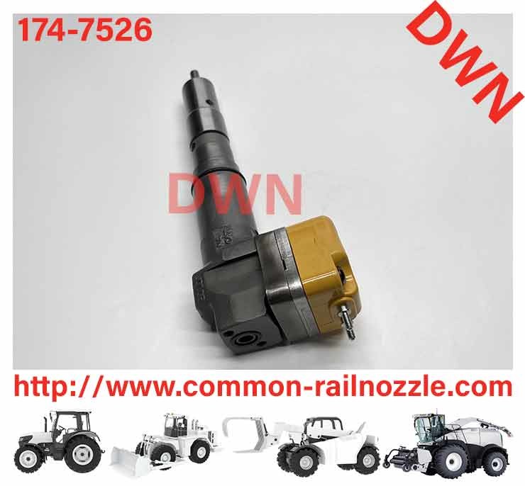 Digging Machine 3412E Engine Diesel Fuel Injector 174-7526 1747526 for C-A-T