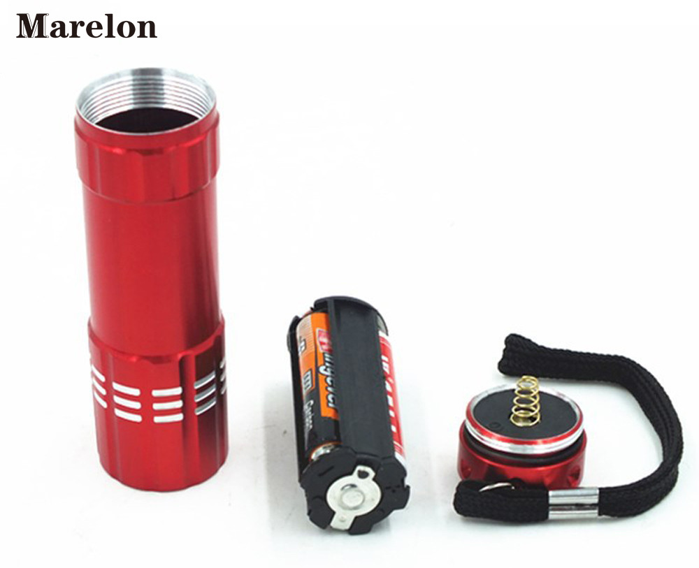 45g Weight Cob Led Torch Flashlight , Mini LED Flashlight With Lanyard