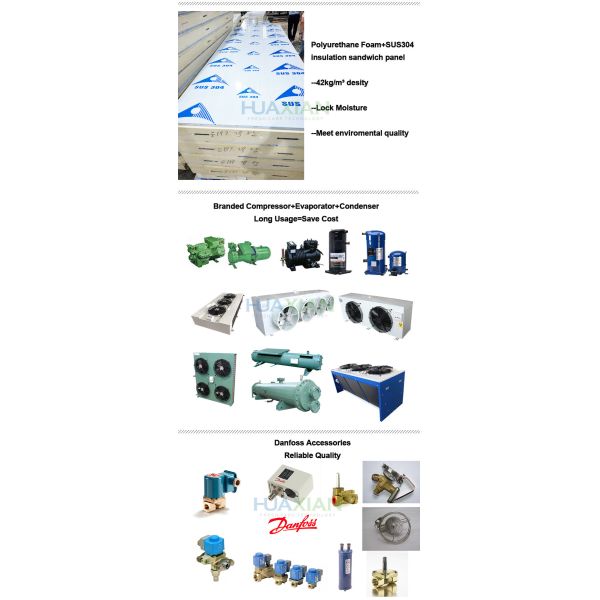 Compressor Refrigeration Unit Blast Freezer for Frozen Meat/Fish