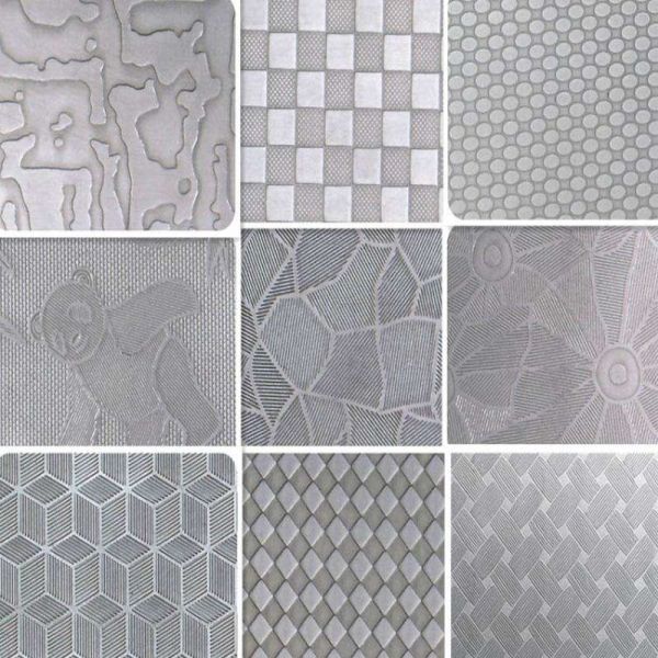 Diamond Pattern Embossed Stainless Steel Sheet Polycarbonate Solid Sheet
