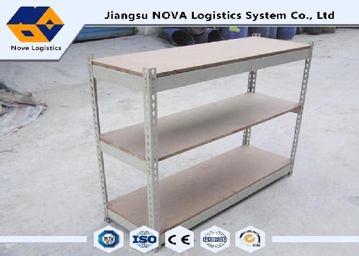 Rivet Boltless Light Duty Shelving Q235 For Warehouse High Capacity Storage