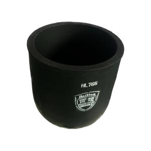 Quality Round Sic Crucible High Oxidation Resistance Large Crucible For Melting Aluminum for sale