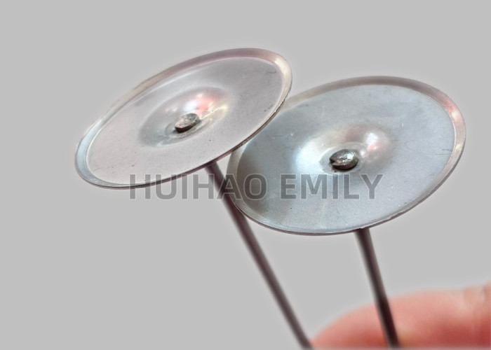 14 Ga Stainless Steel 304 Lacing Anchors Pins For Thermal Insulation Jackets