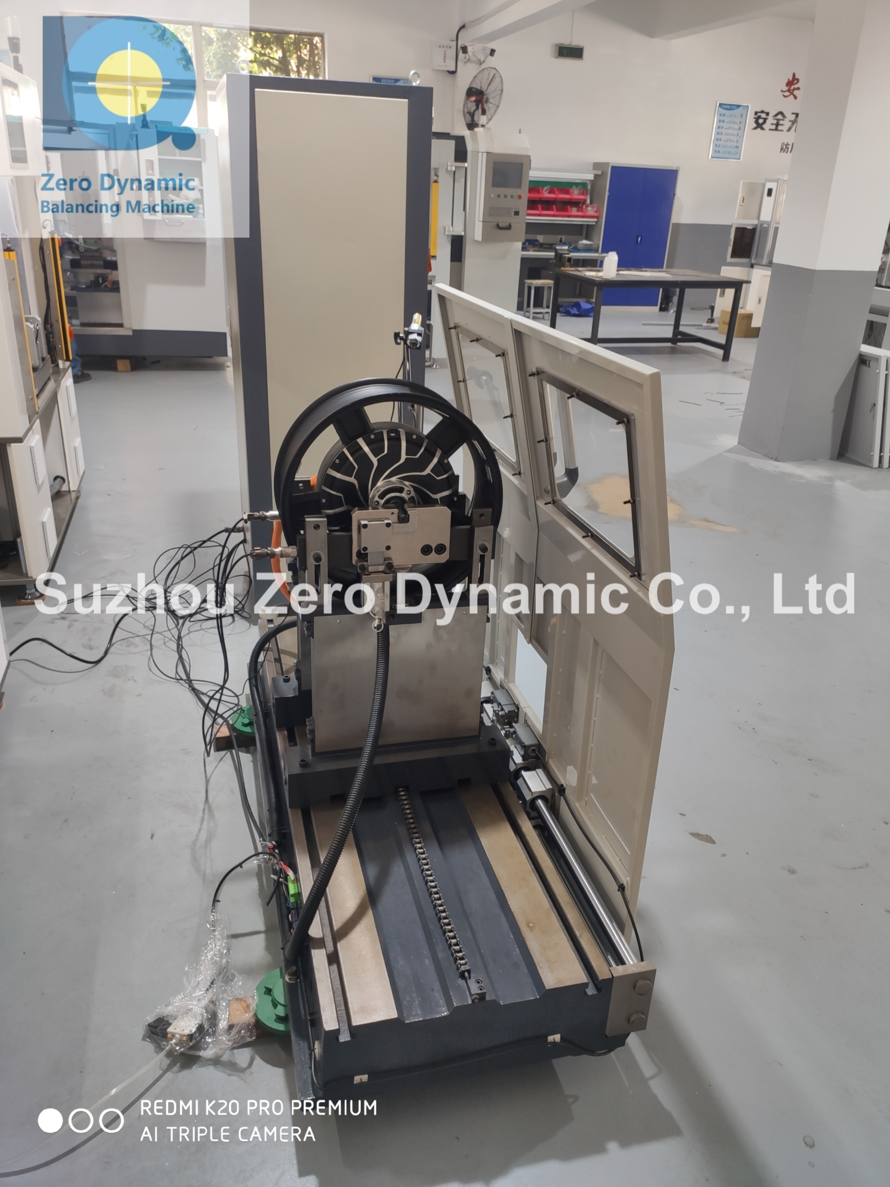 High Precision EV Motor Self-drive Wheel Hub Motor Balancing Machine