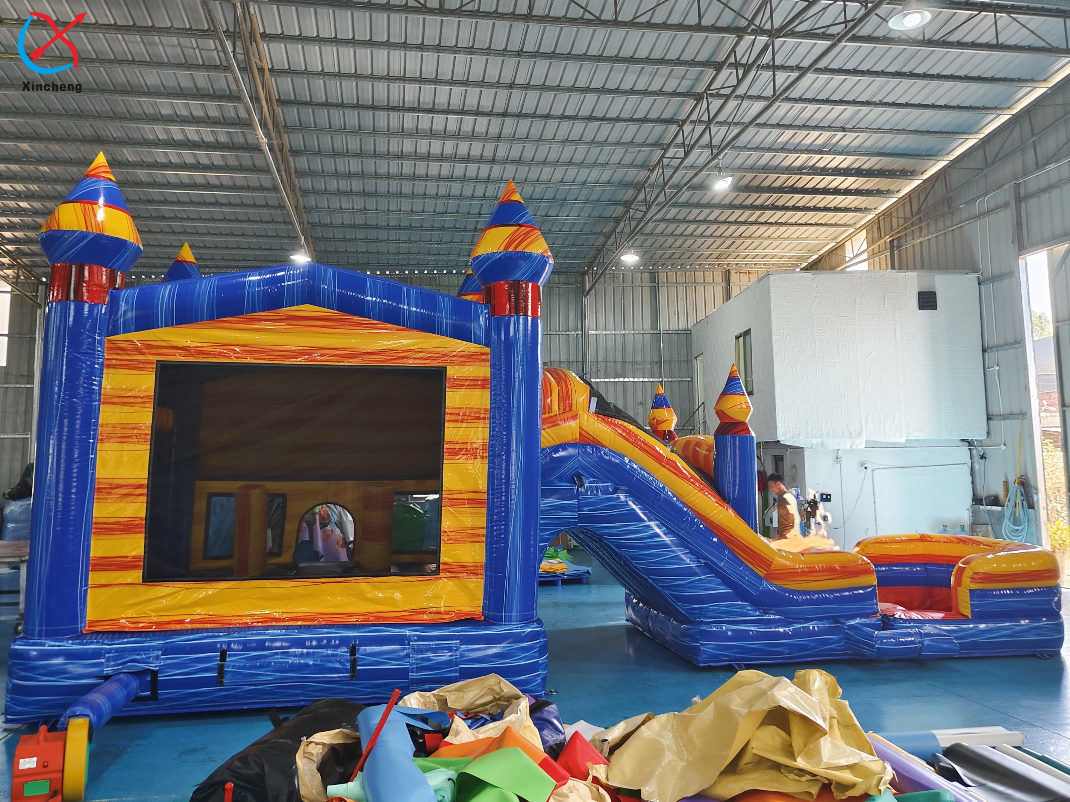 Inflatable Castle Party Inflatable Combo Slide Commercial Inflatable Castle Bounce House