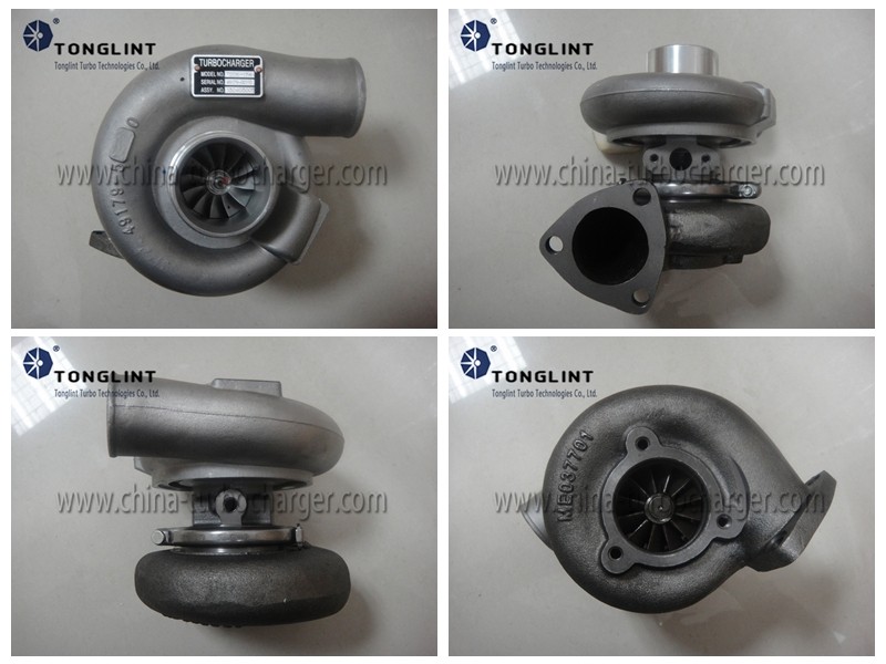 Mitsubishi Fuso Truck & Bus, Komatsu SK07-2 Kato Diesel Turbo TD06-17A 49179-00110 Turbocharger for 6D14-2CT Engine