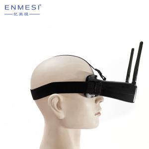 Best Value 116 Degrees 2.7" TFT LCD Screen FPV Drone Goggles 5.8G Receiver Video