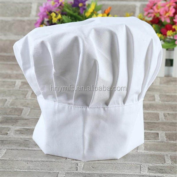 Washable Adult Adjustable Chef Hat Breathable White Chef Hats