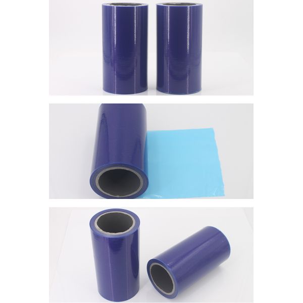 Anti Scratch Temporary PE Surface Protection Film For Aluminum PVC UPVC Profiles With Customization