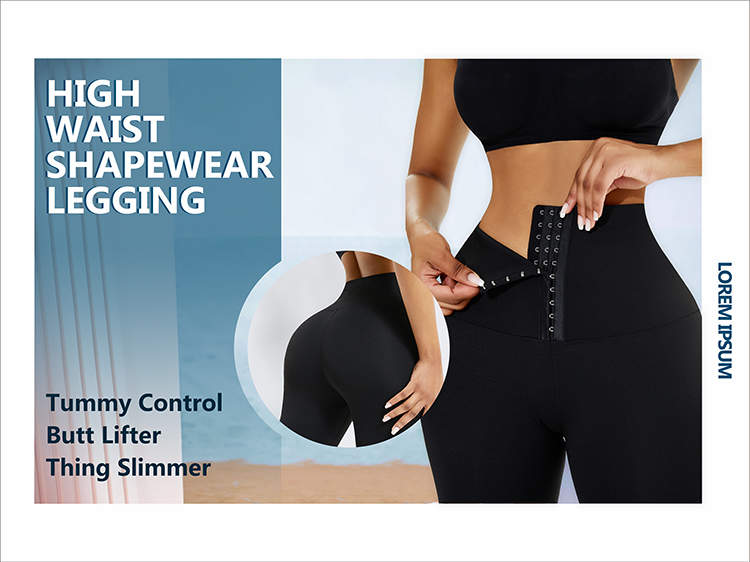 Shaper Type Bodysuit S-3XL Waisted Shapewear Mid-Thigh Shaper Fitness Shorts Bodysuit