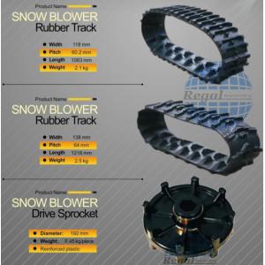 Quality Snowmobile Rubber Track for sale