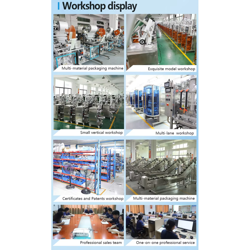 Multi Servo Electronic Cam Paste Full Automatic Liquid Packaging Machine with High Precision Weighing ±1%, Anti-Drip, Suitable for High Viscosity