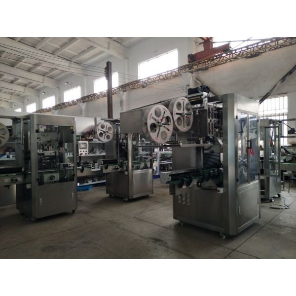 Automatic Shrink Sleeve Label Machine for Bottle with CE Certification