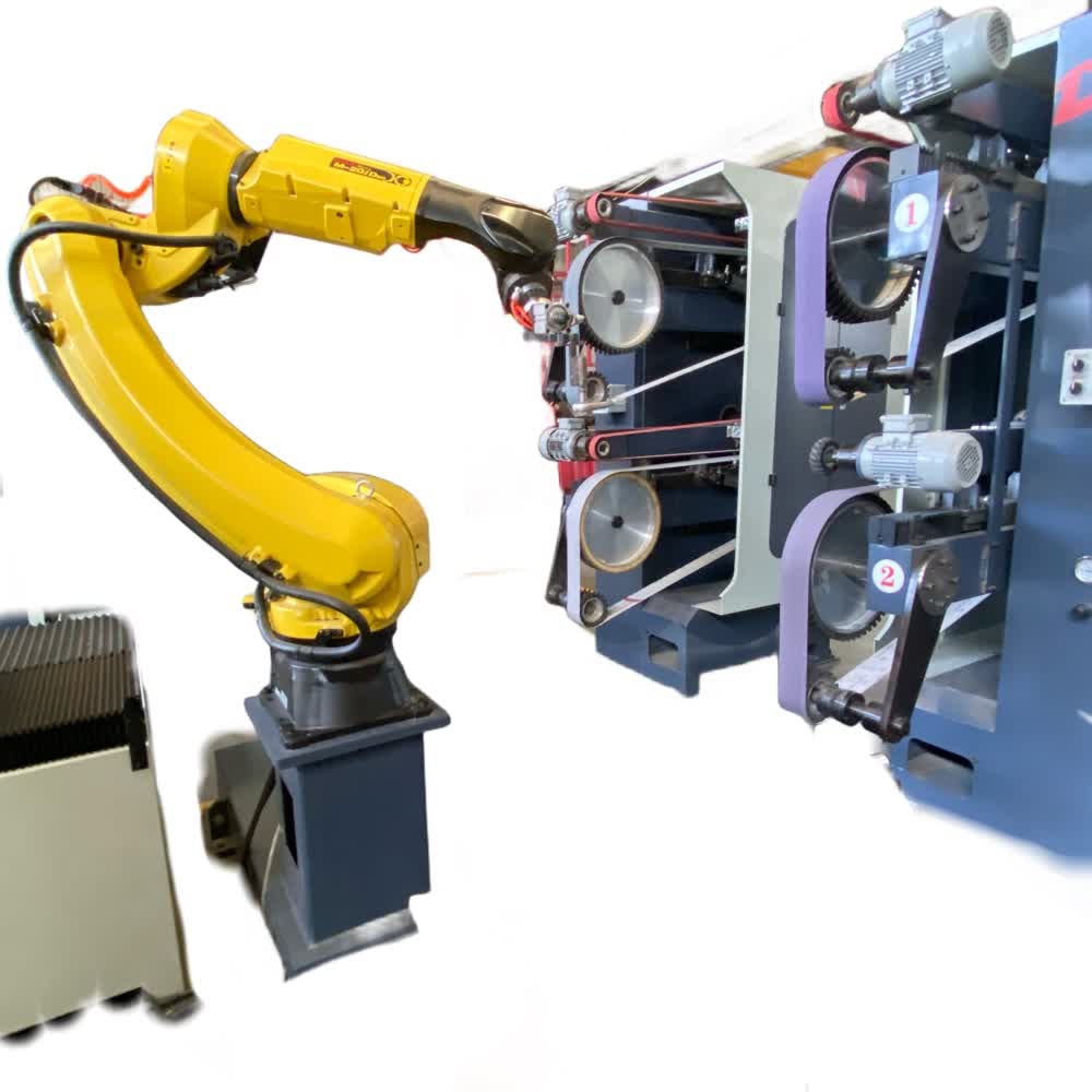 Automatic Robot Grinding Machine for Surface Polish Treatment 380V