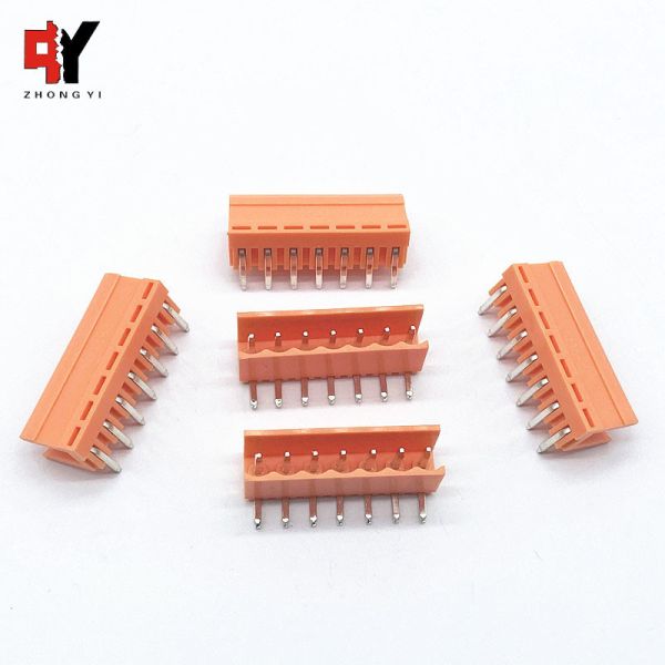 3.96mm Plug-In Terminal Block Right Angle Copper Female Connector