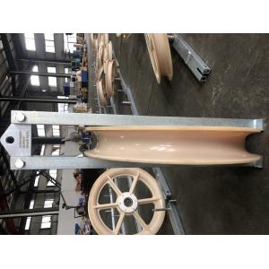 750mm Overhead Line Conductor Stringing Blocks With Nylon Wheels