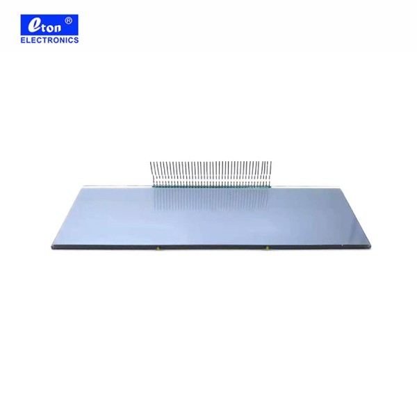 6 Digit 7 Segment LCD Display Module 155*50.5mm 6 O'clock Display 70 Pin Fuel Dispenser TN Type