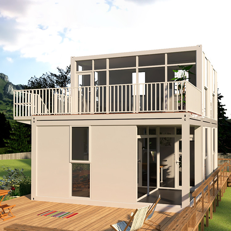 BOX SPACE China Mobile Portable Flat Pack Container House Modular Office Prefabricated House Container For Sale