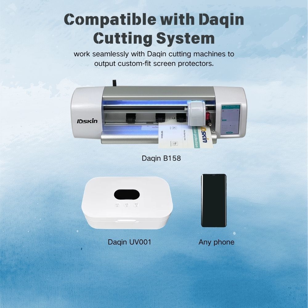 UV Curing Machine Vacuum Bonding 3D Curved Screen Protector Laminator for Hydrogel Optical Glass Film