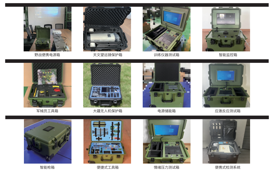 Rotomolded IP65 Military Box Hard Plastic Customized Tool Case For Protection