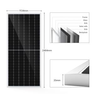 Quality ASGOFT Glass Solar Mono Monocrystalline Pv Cell Film Panels 600w for sale