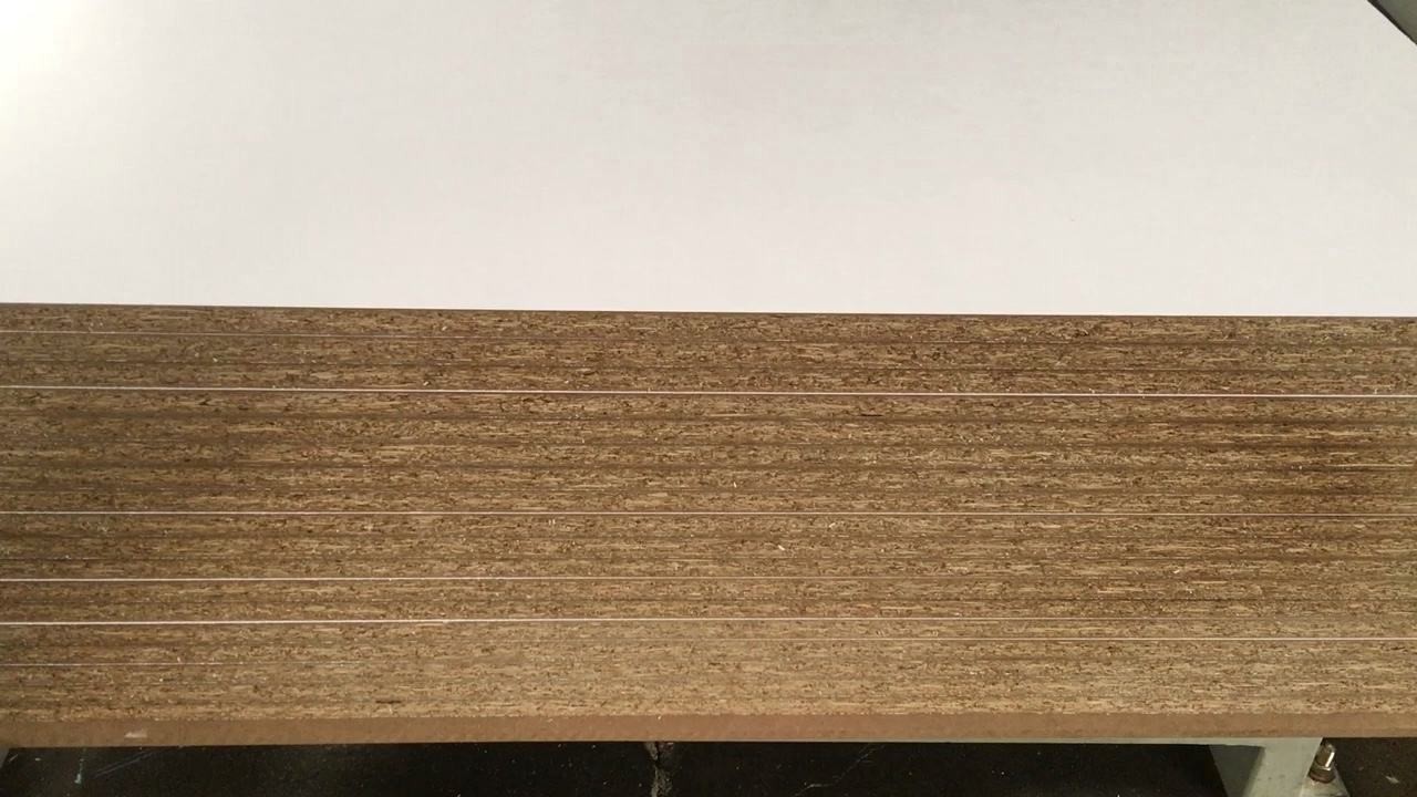 Interior Decoration Wood Based Panels 18mm White Melamine Particle Board