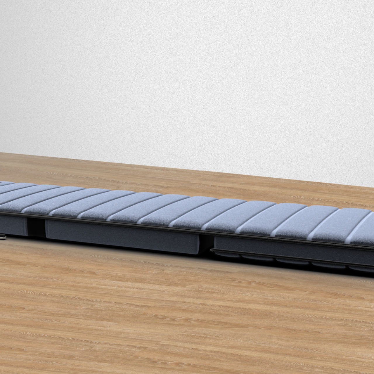 Quality 5 Modes Foldable Massage Mattress Black Electric Massage Mat for sale