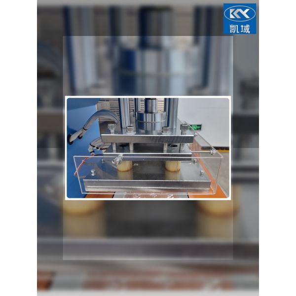 KY-0205 Dual Head Hydraulic Garment Embossing Machine with Precise Temperature Control and Adjustable Pressure Digital Control Panel