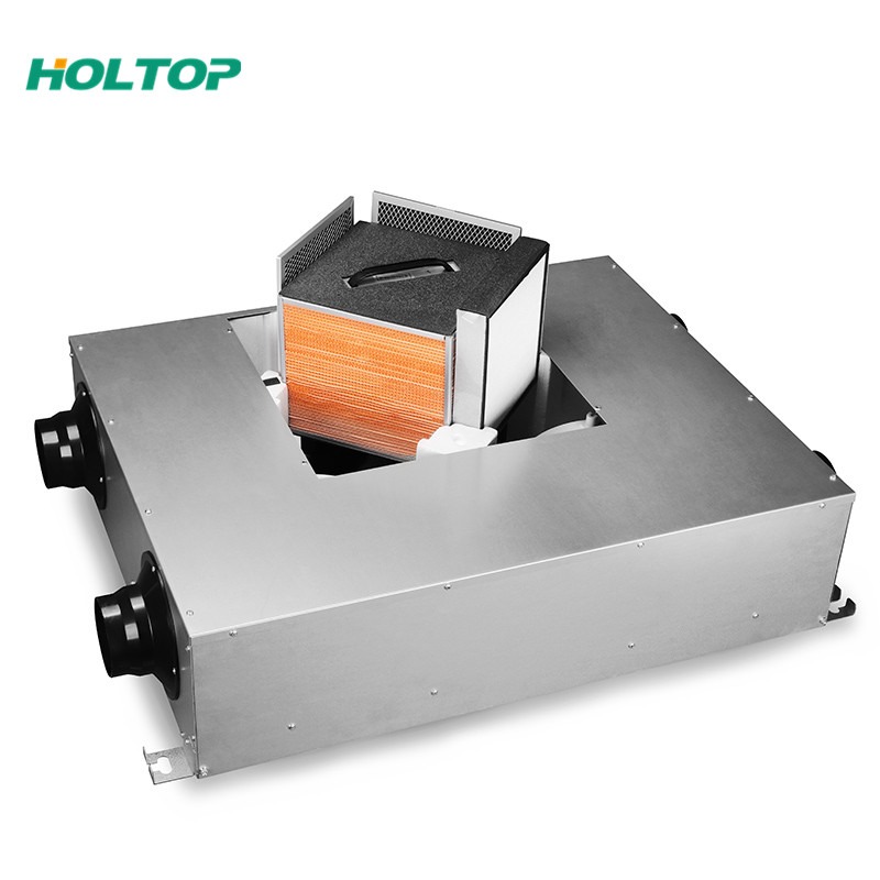 Slim Residential Energy Recovery Ventilation System Compact and for Modern Homes Residential ERV HRV