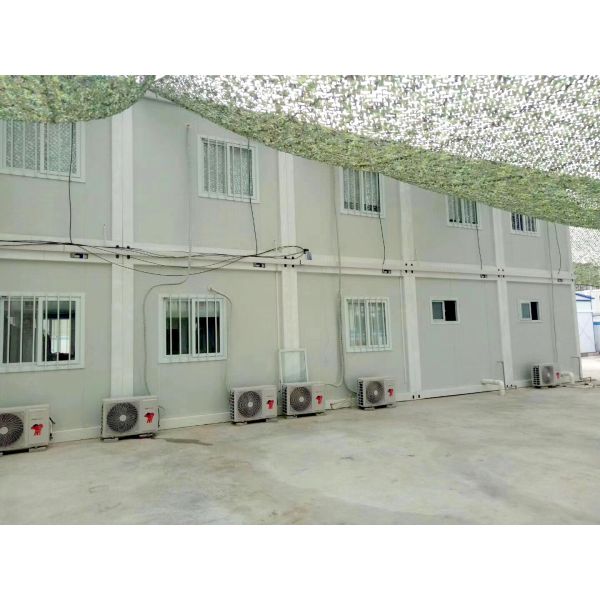 Prefabricated Flat Pack Container Steel Structure Modular Container Q235 Q355