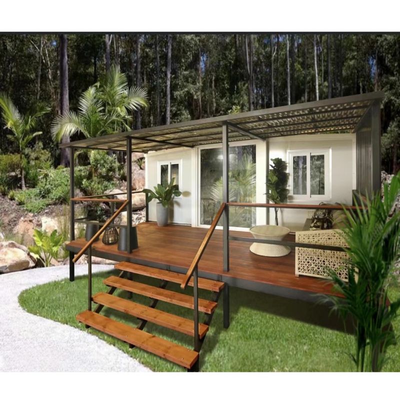 Luxury Style Container Houses 40ft Luxury Container Homes With 2-4 Bedroom