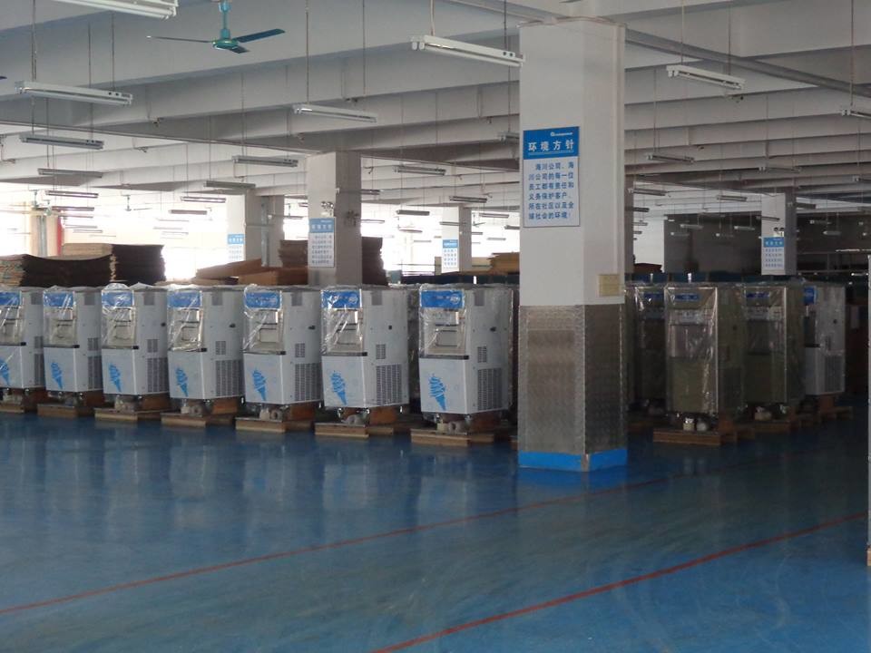 Since 1996 Chinese best soft ice cream machine Oceanpower OP138 38L/Hour