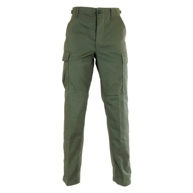 Men's 65% polyester / 35% cotton rip-stop customized color fabric ACU pants