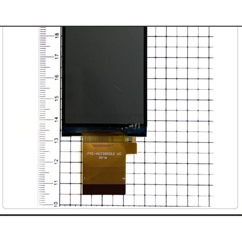 2.4" Transflective Bar TFT LCD Module,240X320 Resolution,SPI 16bir Interface, Driving IC ST7701S,ALL o'clock ,G+FF,150nit