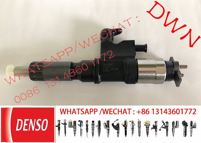 GENUINE original DENSO Fuel Injector 095000-0660 for ISUZU 4HK1 ZAX200-3 ZAX340-3 8982843930 8973297032