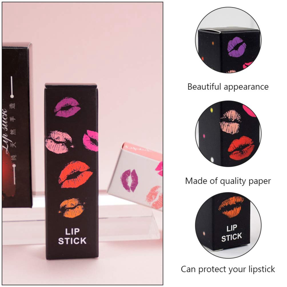 Custom Order Acceptable Cardboard Lipstick Packaging Boxes For Customized Branding
