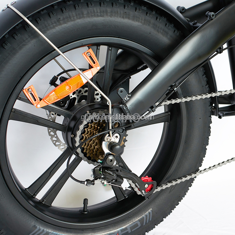 20" Wheel Size 500W EN15194 Foldable Fat Tire Electric Bicycle for Black Friday Offer