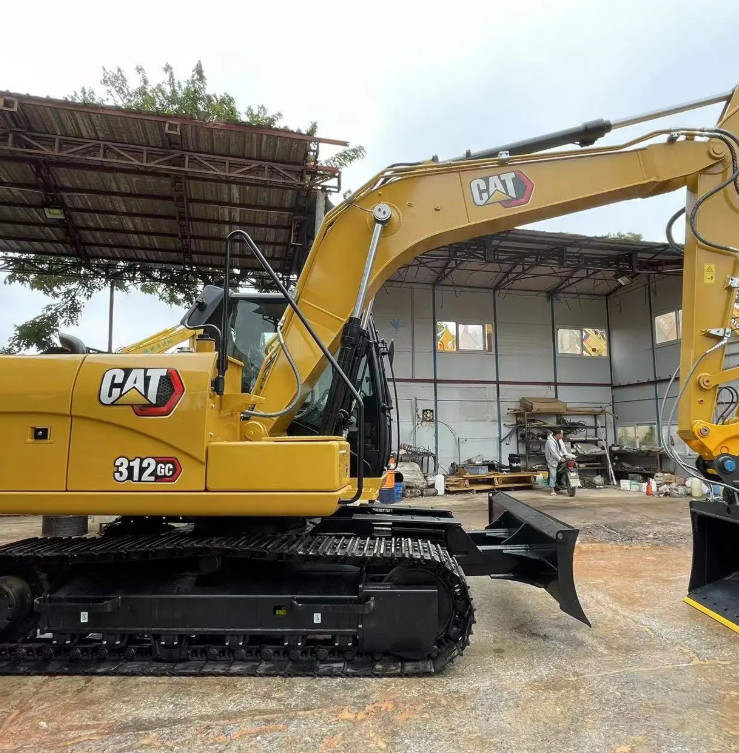 CAT 312D2gc Used Excavators Medium Construction Machine With EPA CE