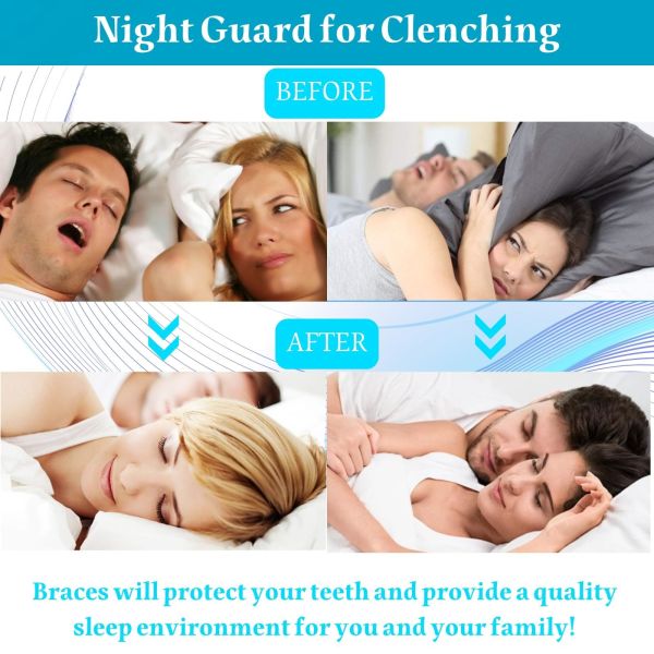 Custom Fit Teeth Guards To Prevent Grinding 4 Pack ，Gum Shield To Prevent Grinding OEM