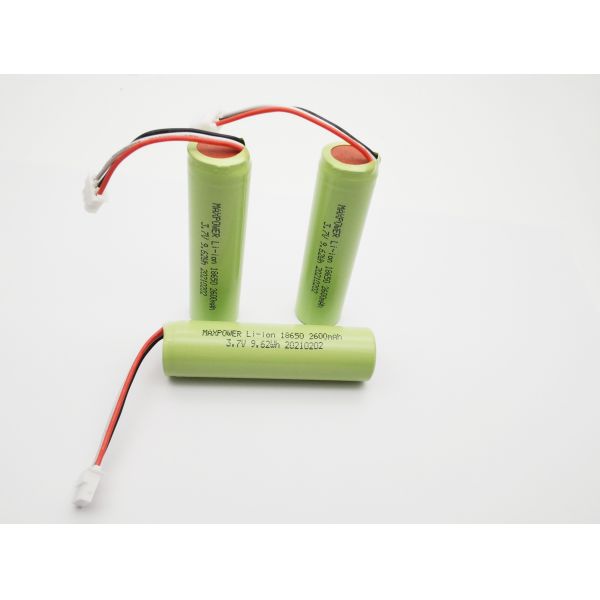 2600mAh 10K NTC ICR18650 Lithium Battery Pack 3400mAh