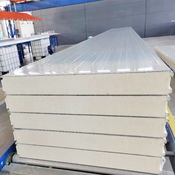 Soundproof Insulation Polyurethane Composite Panels PPGI Polyurethane PPGI Structure