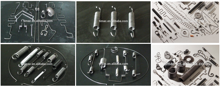 12-Axis Camless Universal CNC Coiling Spring Forming Machine with Wire Rotation