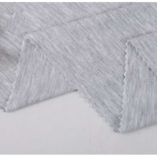 Free Sample Organic Pure Bamboo Cotton Spandex Mix Fleece Fabric