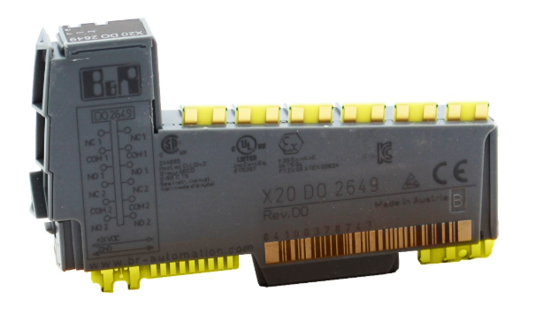 2 Relays X20 D0 2649 B & R Conversion Contacts 230VAC 5A Single Channel B And R PLC